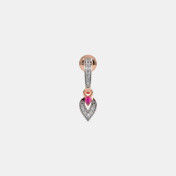 The Rapturous J Hoop Earrings - thumb 6
