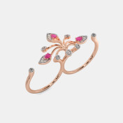 The Seraphine Two Finger Ring - thumb 1