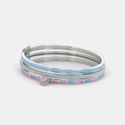 The Vivid Charm Oval Bangle - thumb 8