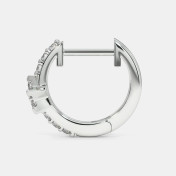 The Darcy Star Huggie Earrings - thumb 4