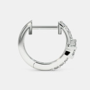 The Darcy Star Huggie Earrings - thumb 6