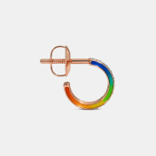 The Sian J Hoop Earrings - thumb 6