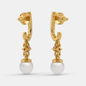 The Deema J Hoop Earrings - thumb 7