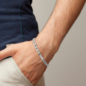 The Orilla Platinum Mens Bracelet - thumb 2