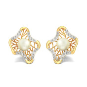The Pearl Chasm Lattice Earrings - thumb 1