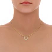 The Horse Shoe Necklace - thumb 2