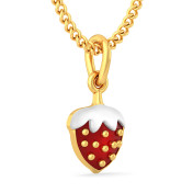 The Strawberry Love Pendant For Kids - thumb 2