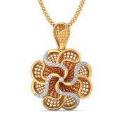 The Rose Lattice Pendant - thumb 1