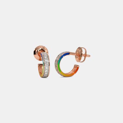 The Cedra Huggie Earrings