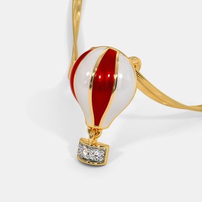 The Hot Air Balloon Kids Pendant
