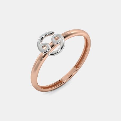 The Sila Cancer Zodiac Ring