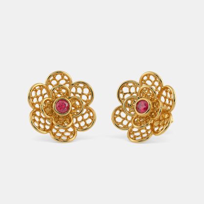 The Camilla Lattice Stud Earrings