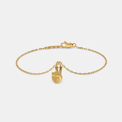 The Peace Out Emoji Bracelet