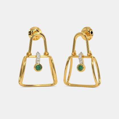 The Haanish Purse Drop Earrings