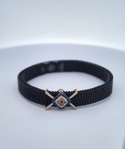 The Talisman Evil Eye Steel Bracelet