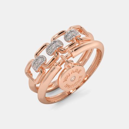 The Natana Stackable Charm Ring