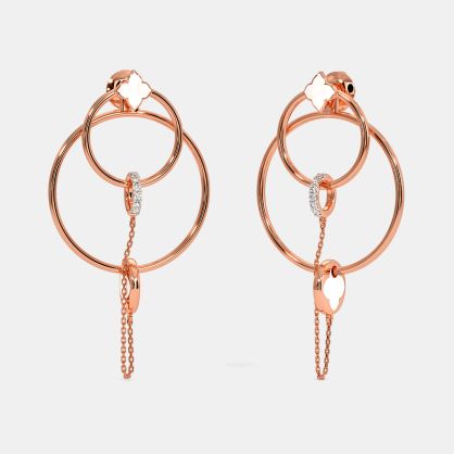 The Vinca Front Back Earrings