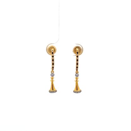 The Opazo Dangle Hoop Earrings