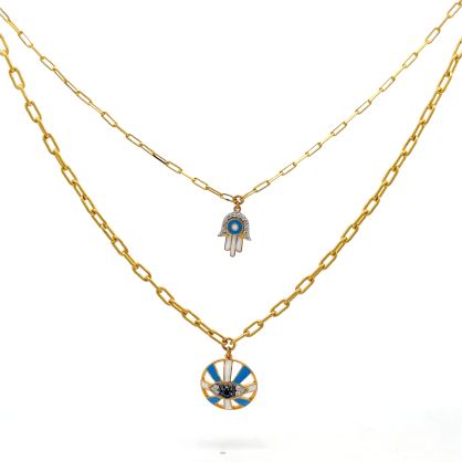 The Leandro Layered Necklace