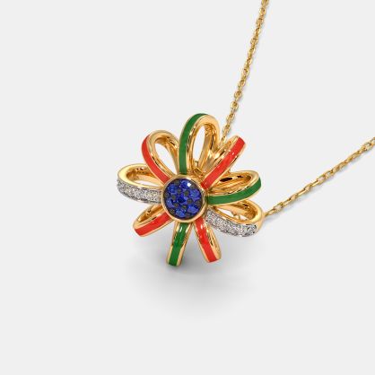 The Flory Tricolor Pendant