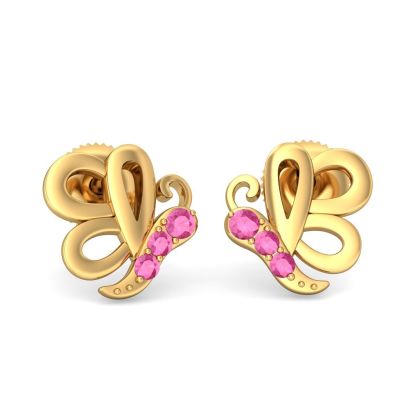 The Pretty Butterfly Earrings For Kids
