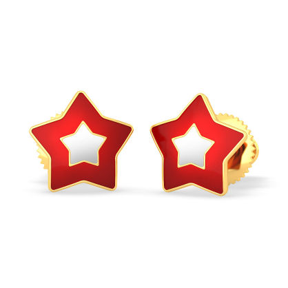The Star of Joy Earrings For Kids