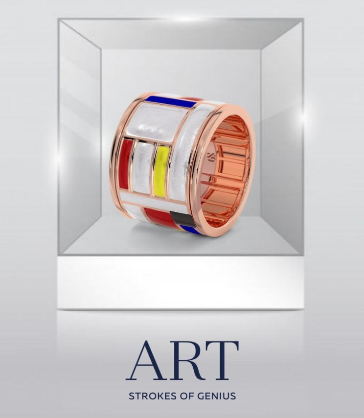 Jewels inspired by iconic art