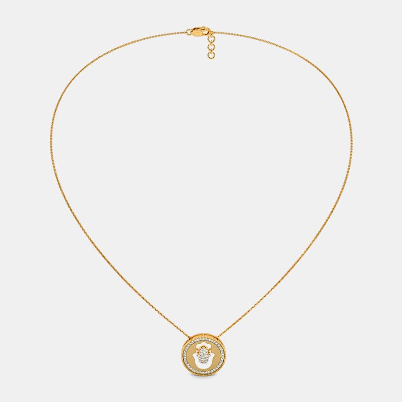The Yogan Hamsa Necklace - image 4