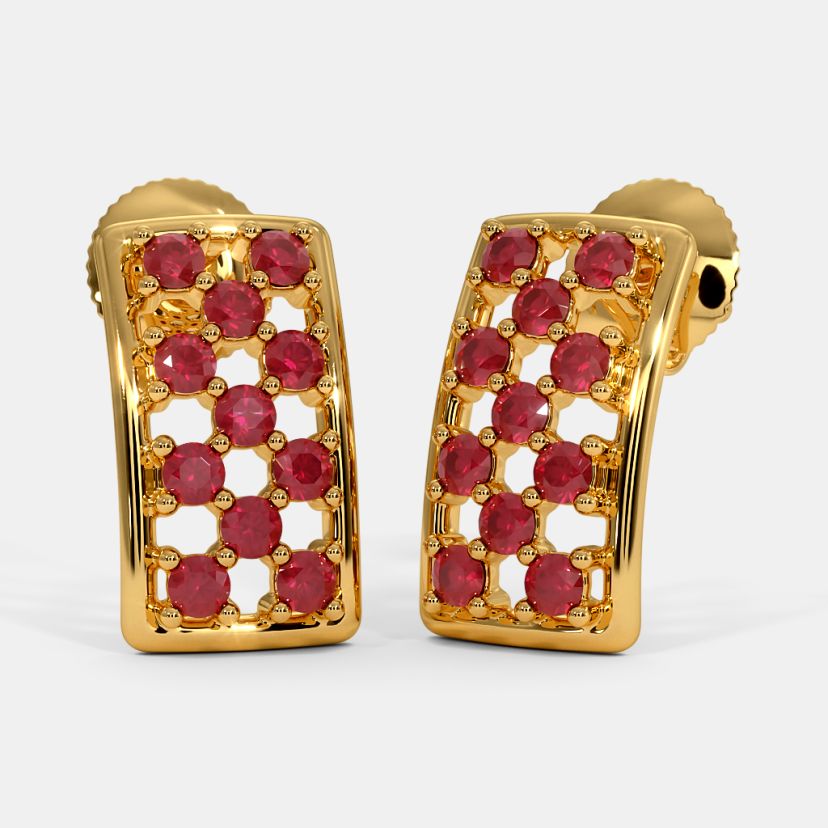 The Aagam Stud Earrings - image 1