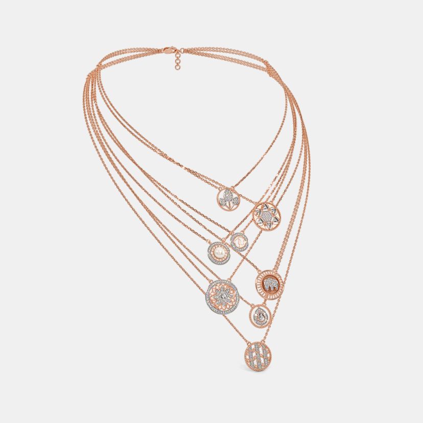 The Shriya Ashta Multi Layered Necklace - image 5