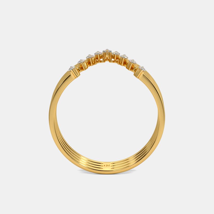 The Anemone Chevron Ring - image 6