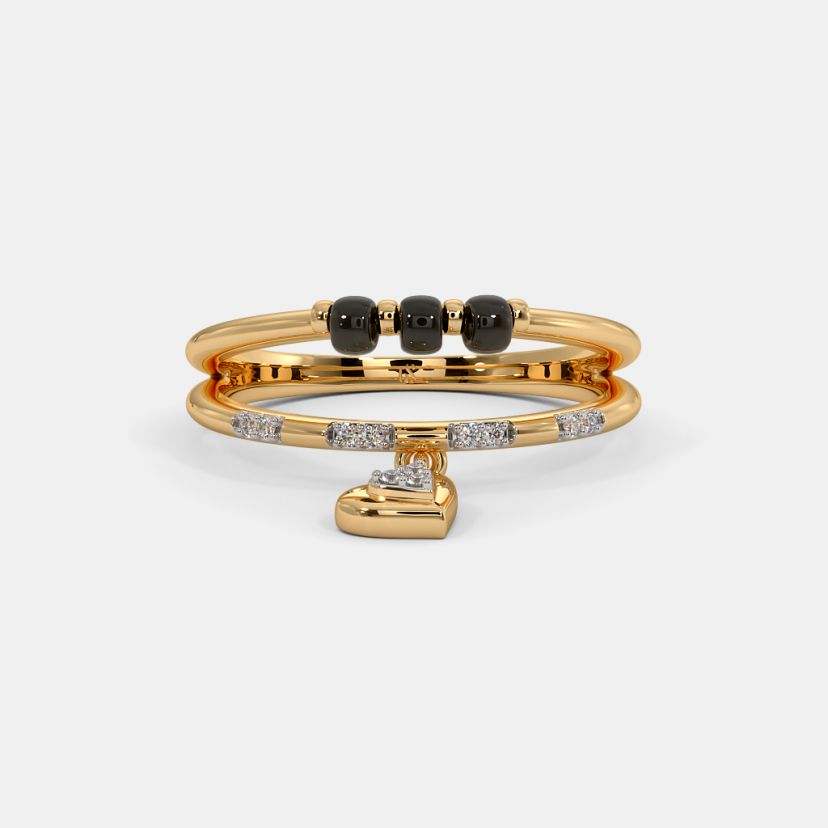 The Oudia Charm Mangalsutra Ring - image 4