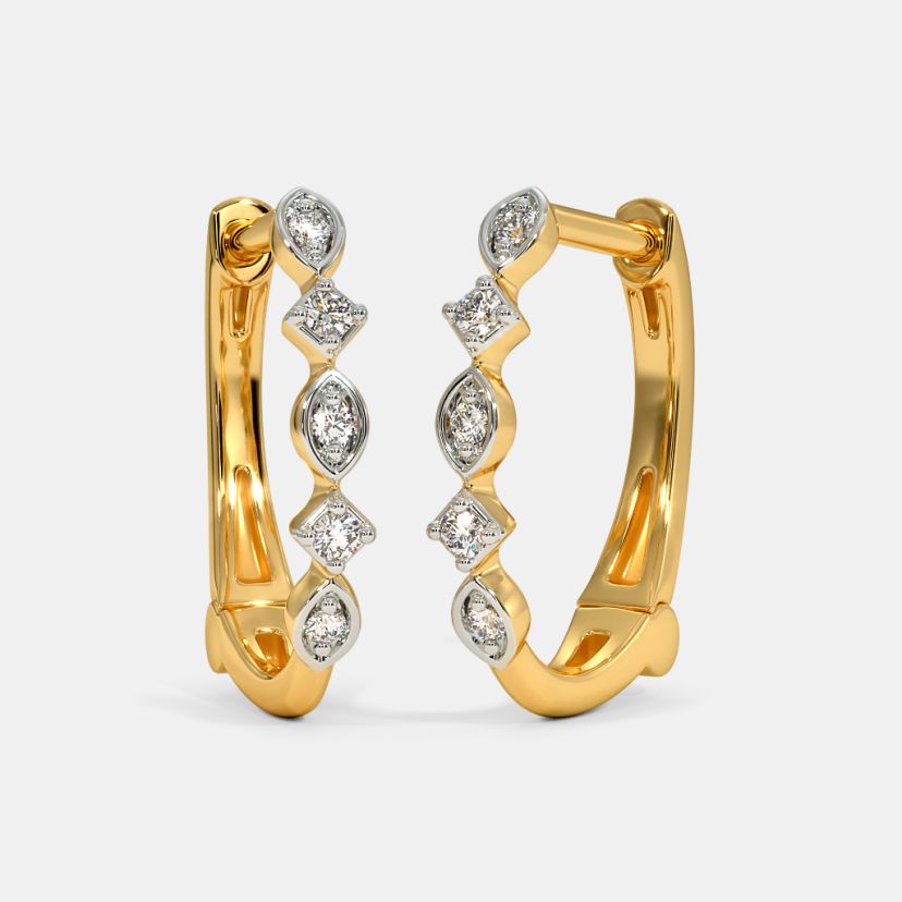 The Sweya Huggie Earrings - image 1