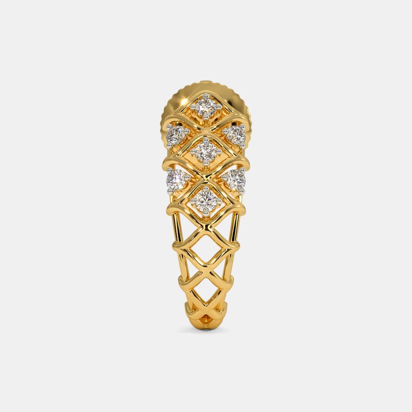 The Niyaashi J Hoop Earrings - image 3