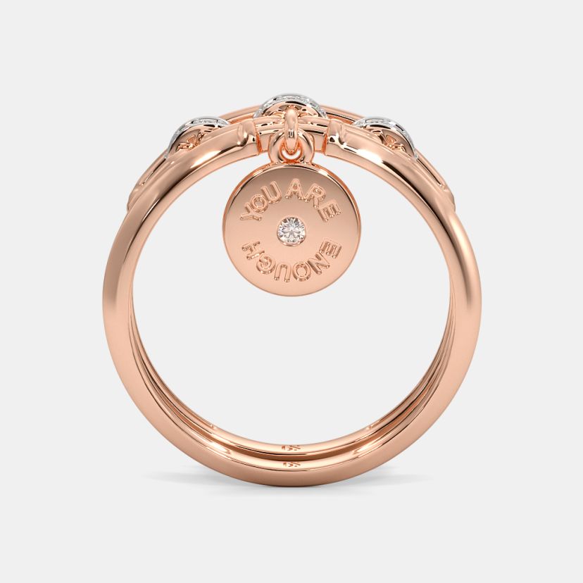 The Natana Stackable Charm Ring - image 7