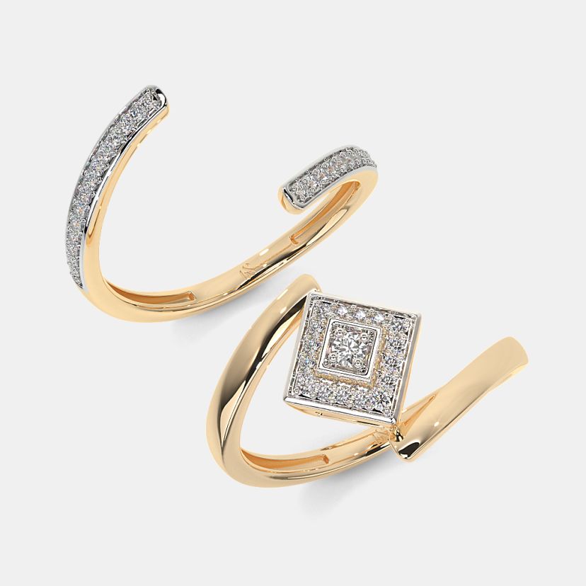 The Meliora Bridal Ring Set - image 4
