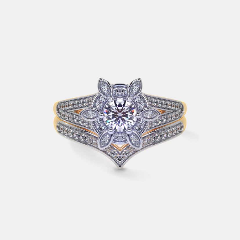The Bonita Bridal Ring Set - image 6