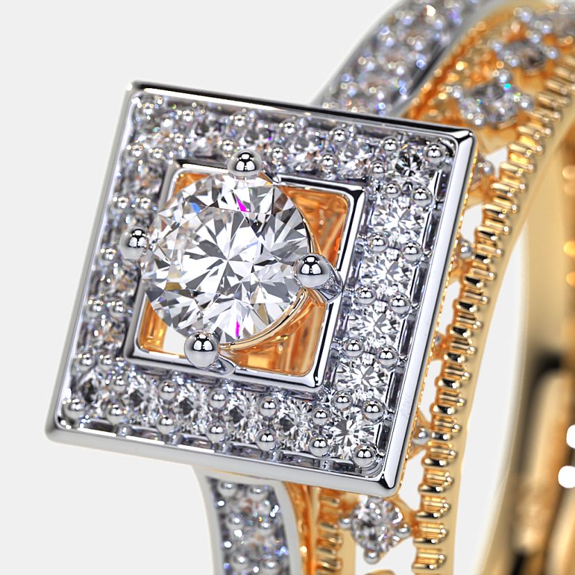 The Nomi Bridal Ring Set - image 3