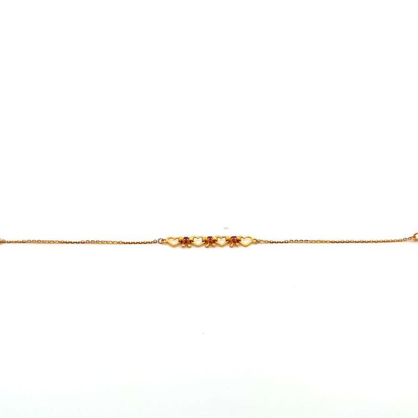 The Barbie Bowtastic Heart Bracelet - image 1
