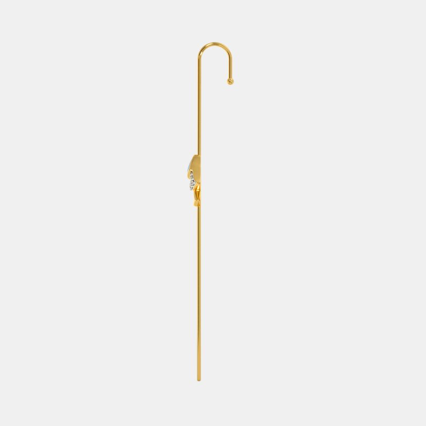 The Krishnika Ear Pin Earrings - image 4