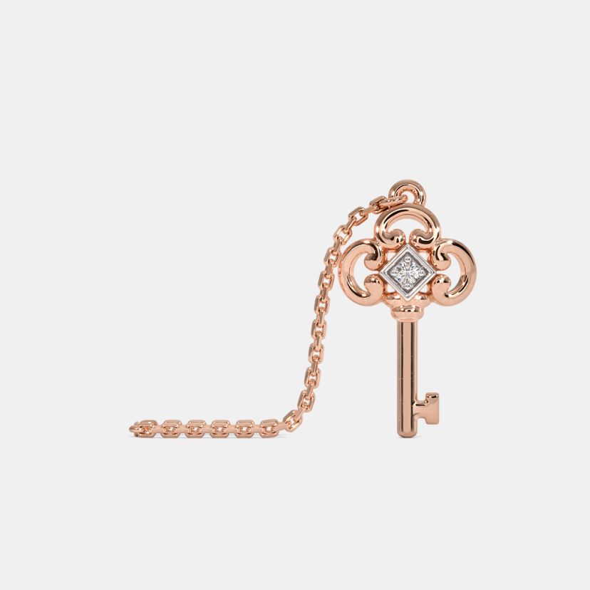 The Edgy Key Watch Charm - image 4