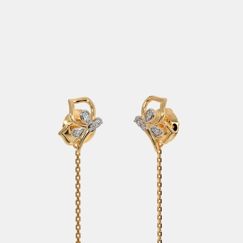 The Judee Multi Pierced Sui Dhaga Earrings - image 3