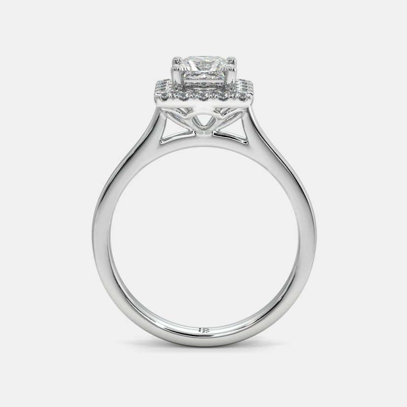 The Senna Halo Bridal Ring Set - image 6