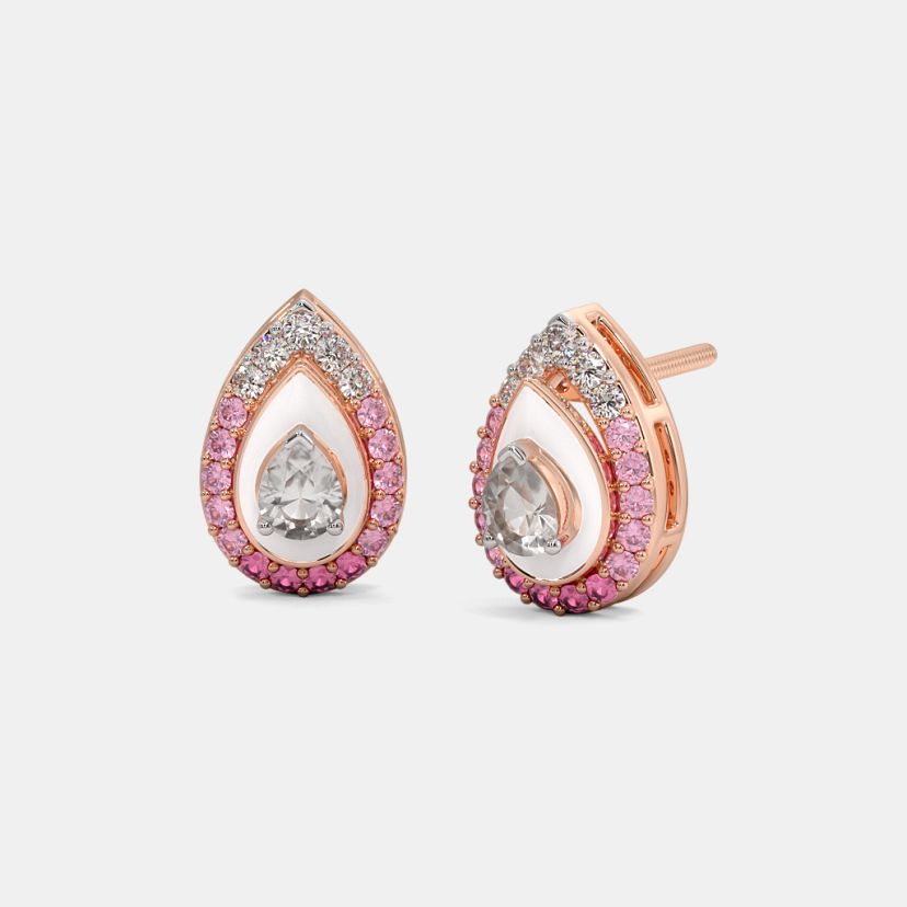 The Nucifera Stud Earrings - image 1