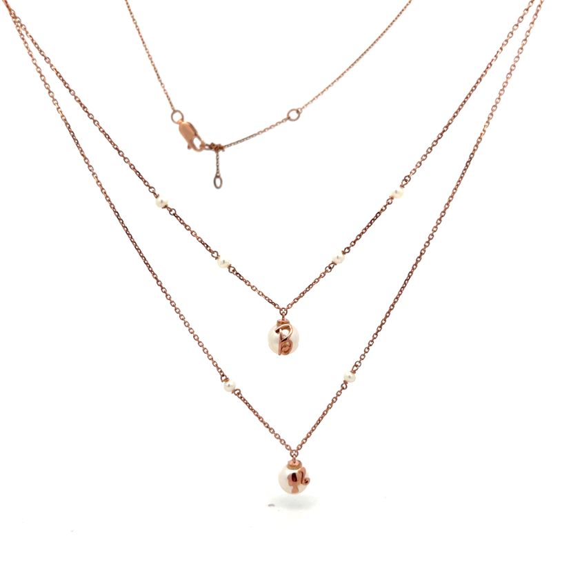 The Pearl Charm Layered Necklace - image 5
