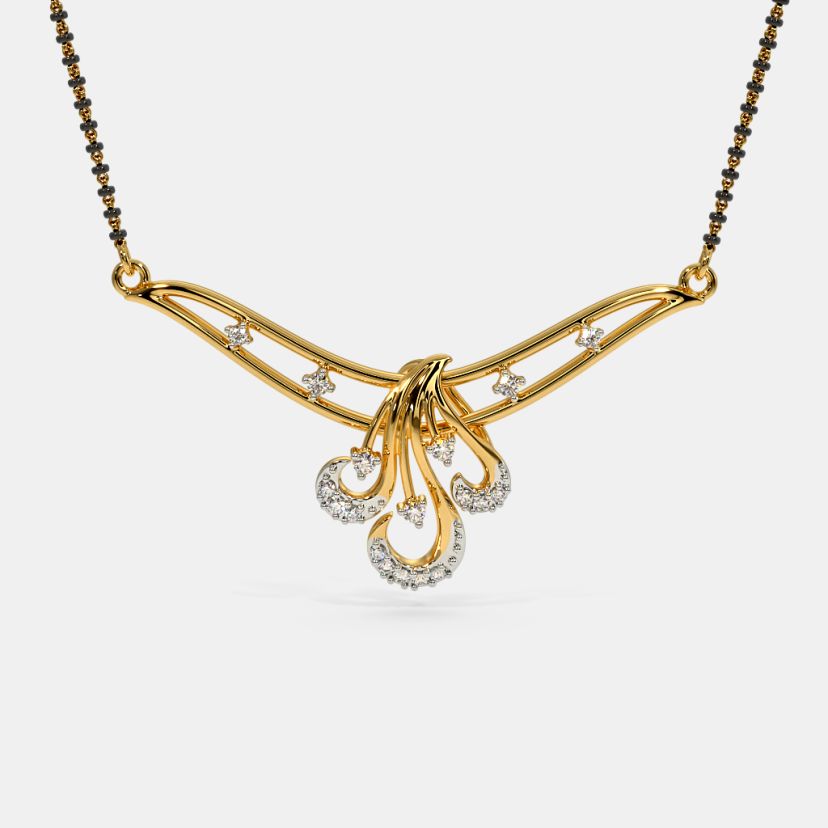 The Mahika Convertible Mangalsutra Pendant - image 7