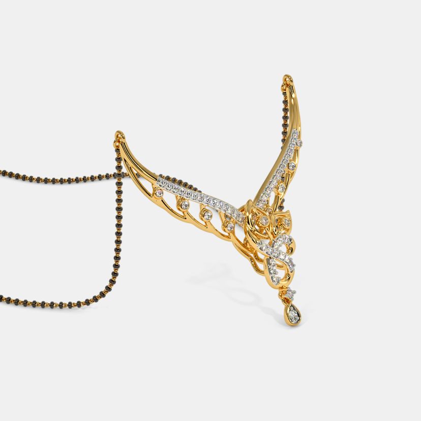The Astikya Convertible Mangalsutra Pendant - image 9