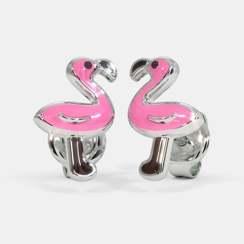 The Flamingo Kids Stud Earrings - image 1