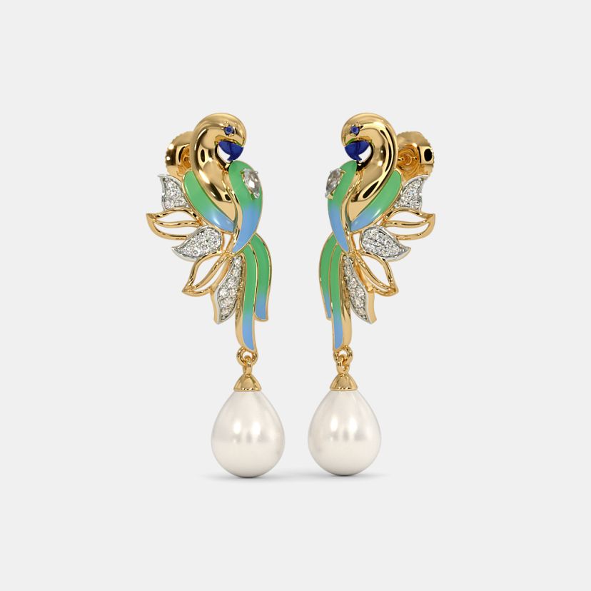 The Pierrot Drop Earrings - image 1