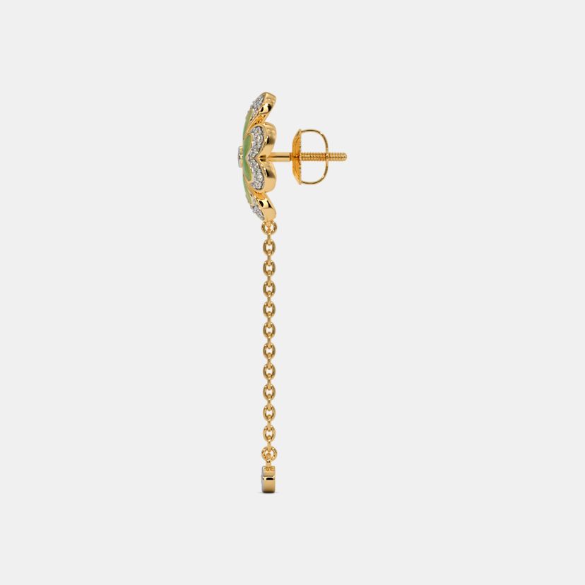 The Viridi Drop Earrings - image 4